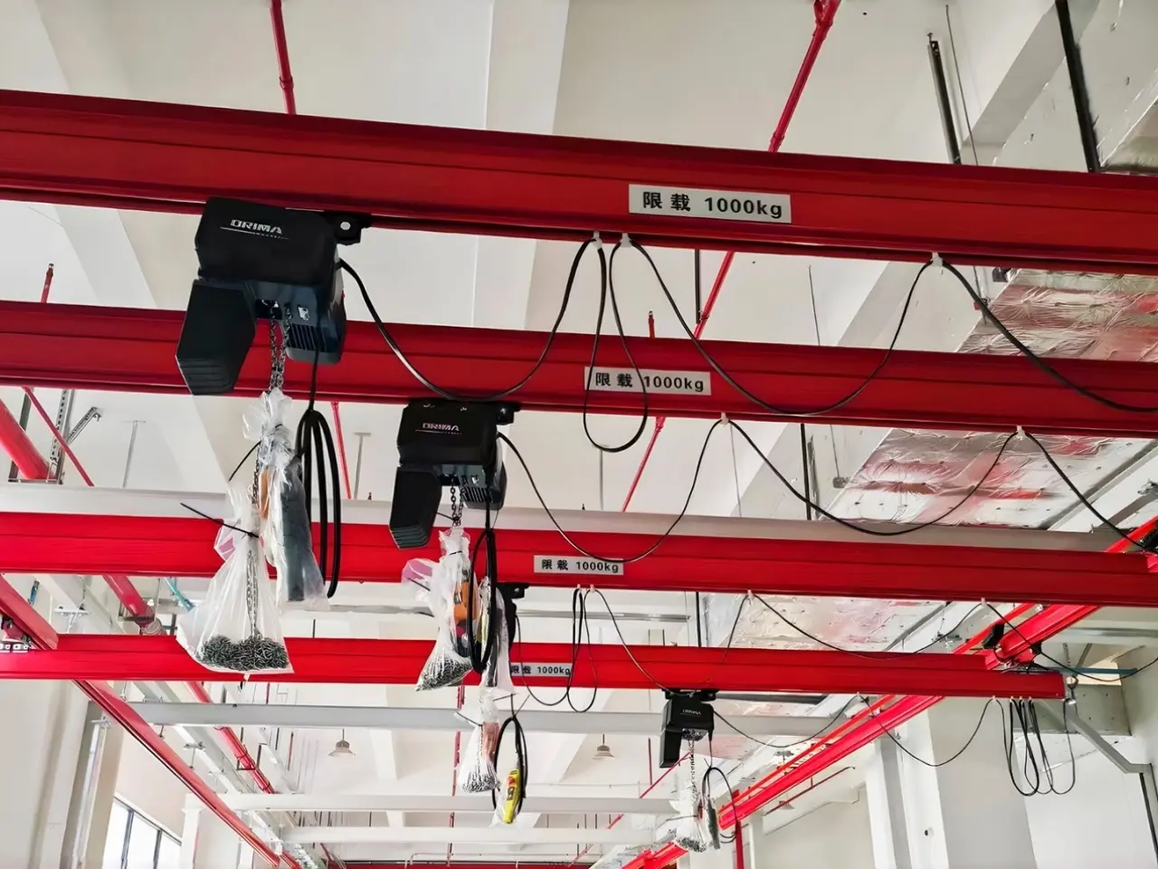 KBK Light Crane System for workshop warehouse and indoor material handling